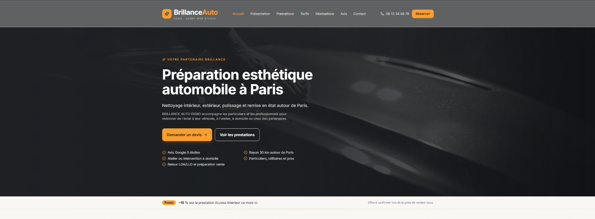 Brillance Auto — Auto Detailing